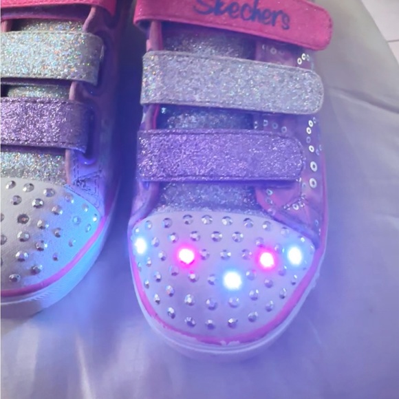 SKECHERS Twinkle Toes size 1 - Picture 6 of 8